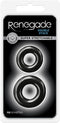 NS Novelties - Renegade Double Stack - Rings Zwart
