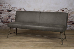 SIDD Belmonte bench 155 - fabric cherokee 1 grey