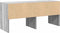 vidaXL - Schoenenrek - stapelbaar - 89,5x30x40 - cm - grijs - sonoma - eikenkleurig