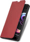 iMoshion Hoesje Geschikt voor Motorola Edge 20 Pro Hoesje Met Pasjeshouder - iMoshion Slim Folio Bookcase - Rood