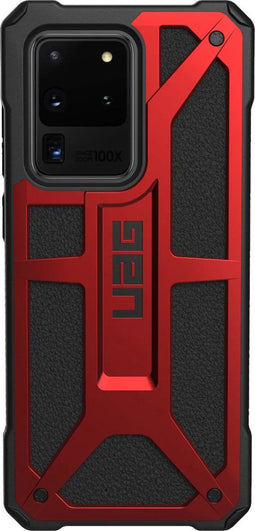 UAG Samsung Galaxy S20 Ultra - Monarch Hoesje - Hard Kunststof Backcover - Rood