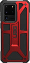 UAG Samsung Galaxy S20 Ultra - Monarch Hoesje - Hard Kunststof Backcover - Rood