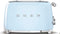 SMEG TSF03PBEU - Broodrooster - 4 brede sleuven 2000 W - Pastelblauw