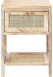 Beliani ESTO - Nachtkastje - Lichte houtkleur - Paulowniahout