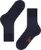 FALKE Run - Anatomische pluche zool sokken unisex - Katoen blauw