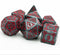 Jumbo Kasteel - Dobbelsteen Set - 7dlg - Zwart/Antraciet (7 stuks)
