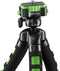 Mantona 21401 - Mini-tripod - Draaggewicht 1,2kg - Max hoogte 27cm - Zwart Groen