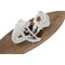 Decoratieve figuren Home ESPRIT Wit Natuurlijk Boot Mediterrane 42 x 14 x 16 cm