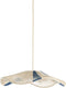 Light & Living Hanglamp Rafa - Lichtblauw - Ø50cm - Modern - Hanglampen Eetkamer, Slaapkamer, Woonkamer