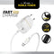 Otterbox EU Wall Charger 20W - USB-C 20W USB-PD + USB C-Lightning Cable 1m - Cloud Dust White