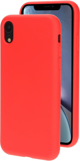 Mobiparts iPhone XR - Silicone Cover - Krasbestendig - Rood