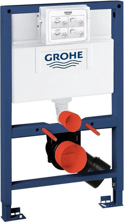 GROHE Rapid SL Inbouwreservoir - Hangend toilet - Extra laag - Geluidsdemping - Waterbesparend