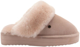 Warmbat Flurry - Dames Sloffen - Suède - Blush (maat 40)