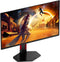 AOC Q27G4ZDR - QD-OLED Monitor - 240 Hz 2560x1440 - Rood Zwart