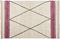 AFSAR - Laagpolig vloerkleed - Beige - 160 x 230 cm - Katoen