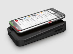 Emporia SUPEReasy - Smartphone - 12,6 cm (4.95") 3 GB RAM 32 GB opslag 13 MP camera Android 10 Zwart