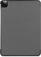 Just in Case iPad Pro 12.9 (2021) - Smart Tri-Fold Hoes - Auto-wake functie - Grijs