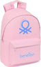 Laptop Backpack Benetton benetton Pink 31 x 41 x 16 cm