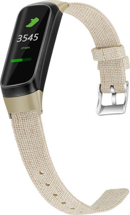 iMoshion Bandje Geschikt voor Samsung Galaxy Fit - iMoshion Nylon bandje - Grijs