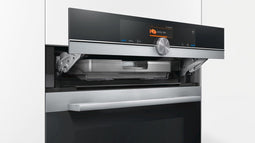 Siemens HS636GDS1 - Inbouw Combi-Stoomoven - 71L - RVS Zwart