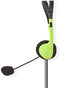 Nedis CHST100GN - On-Ear Headset - Draad - Microfoon - Groen Zwart