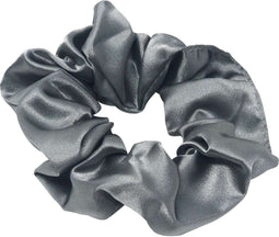 SMUG Scrunchie - Haarwokkel in Satijn - Haarelastiek - Haaraccessoires - Grijs