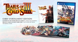 NIS America The Legend of Heroes Trails of Cold Steel III - PS4 - Early Enrollment Edition met soundtrack en kunstboek