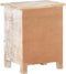 vidaXL - Nachtkastje - 40x30x50 - cm - ruw - acaciahout