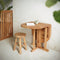 House Nordic Huelva - Balkontafel - Inklapbaar - Teakhout 120x60x75cm
