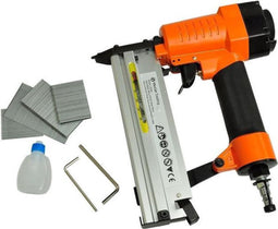 vidaXL - Spijker- - en - nietpistool - 2-in-1 - pneumatische - lucht