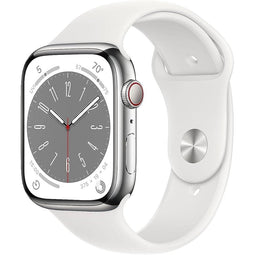 Apple Watch Series 9 - 41mm - Roestvrij staal - Zilver - GPS + Cellular