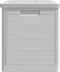 vidaXL - Kussenbox - 77,5x44,5x53 - cm - polypropeen - grijs
