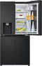 LG GMG861EPAE - Amerikaanse koelkast - Instaview - 508 L - Mat Zwart