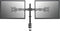 Equip 650115 - Full Motion dubbele monitorarm - Voor 2 schermen tot 27
