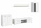 Furnilux Jam - Tv meubel - Praktische indeling - Wit - 35x169x330cm