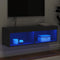 vidaXL - Tv-meubel - met - LED-verlichting - 100x30x30 - cm - zwart