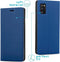 iMoshion Hoesje Geschikt voor Samsung Galaxy A41 Hoesje Met Pasjeshouder - iMoshion Slim Folio Bookcase - Donkerblauw