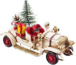 Christmas Kerstversiering Multicolour Metaal Auto 17,5 X 7 X 10,5 Cm