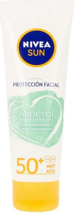 Zonnebrand crème Sun Facial Mineral Nivea 50+ (50 ml)