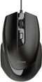Trust Voca Comfort Mouse - Draad - Optisch - 2400dpi - 6 knoppen - Rechtshandig
