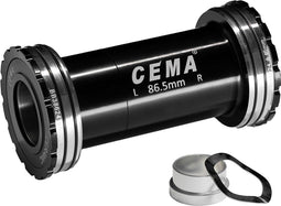 Cema Bracketas BB386 SRAM GXP SG3 coated keramisch zwart