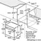 BOSCH HMG7361B1 - Combimagnetron - 67 liter - Smart bediening