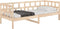 vidaXL - Slaapbank - massief - grenenhout - 90x190 - cm