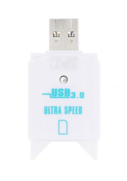 T'nB READERSD3 - Geheugenkaartlezer - USB 3.2 Gen 1 - Wit