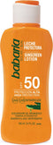 Zonnemelk Babaria F-50 Aloë Vera (100 ml)