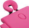 vidaXL - Massagetafel - inklapbaar - 2 - zones - hout - roze