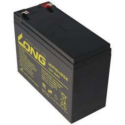 KungLong WP10-12SE - Accu - 12V 10Ah 151x65x112mm 6.3mm plug contacten