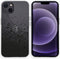 iMoshion Hoesje Geschikt voor iPhone 13 Hoesje Siliconen - iMoshion Design hoesje - Zwart / Transparant / Splatter Black