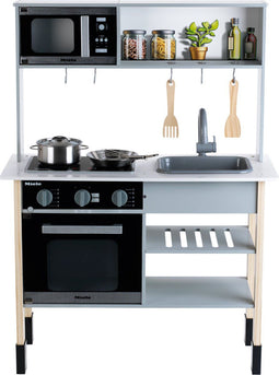 Theo Klein - Miele Houten Speelkeuken - Fornuis met geluid en licht - Wit