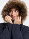 Didriksons ERIKA WNS PARKA - Dames Outdoorjas - Wind- en waterdicht - Dark Night Blue